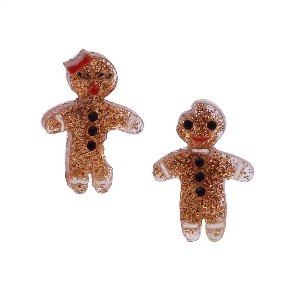 Betsey Johnson Gingerbread earrings